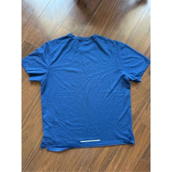 Nike L royal blue athletic dry fit tee - Picture 4 of 4